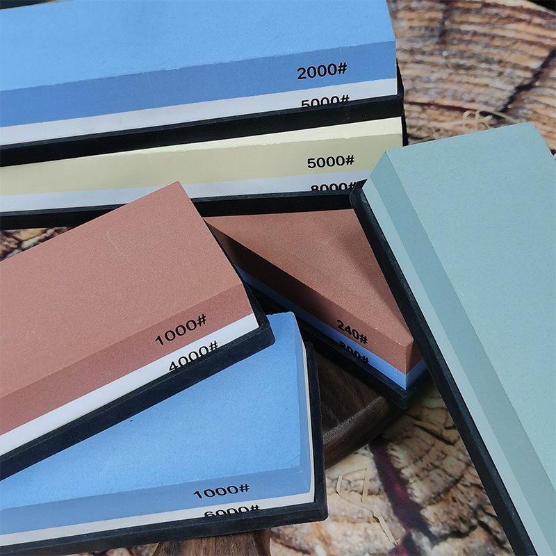 Sharpening Stone Whetstone - Affilacoltelli in pietra per affilare 1-7