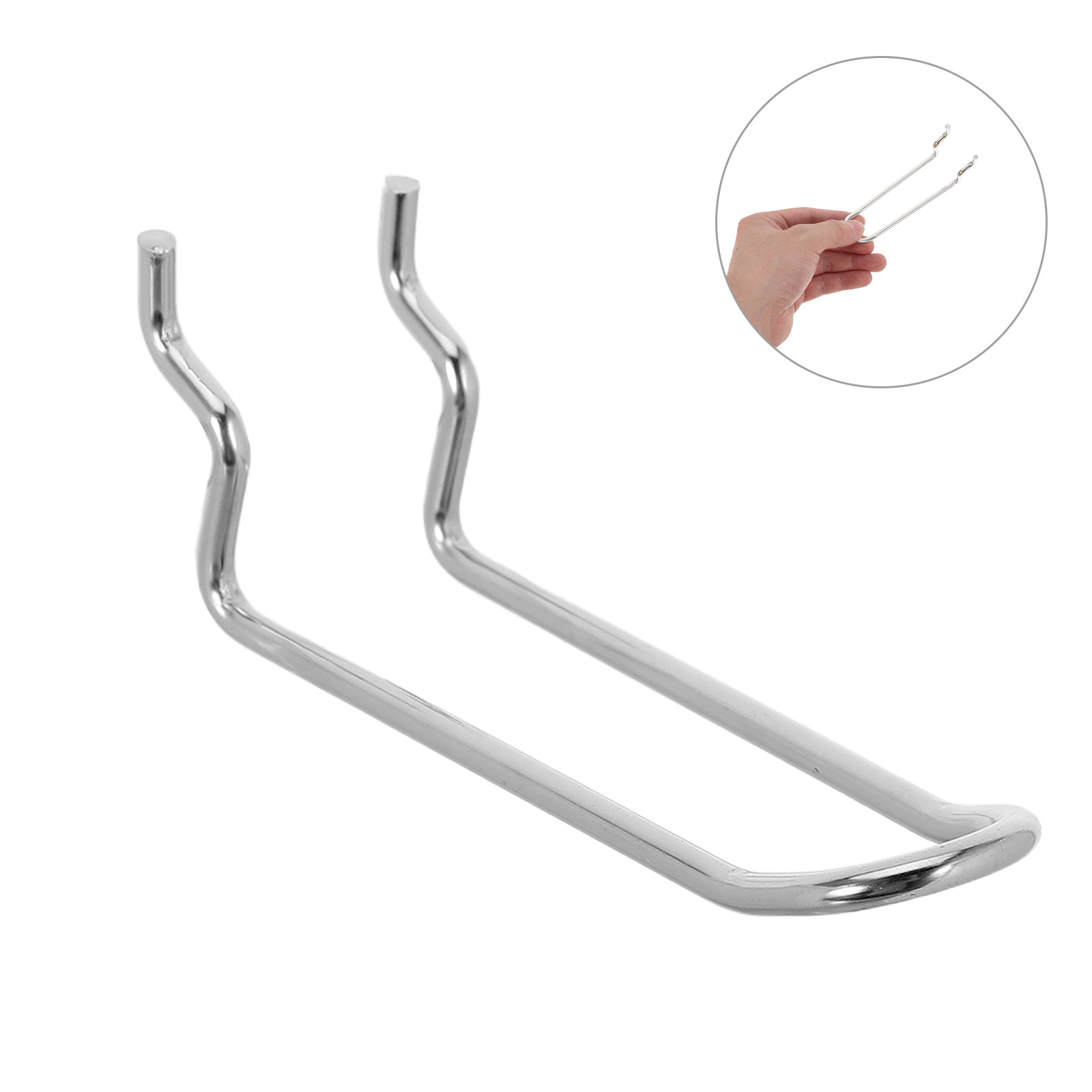 Workshop Tools Board - 20 ganci in acciaio inossidabile a