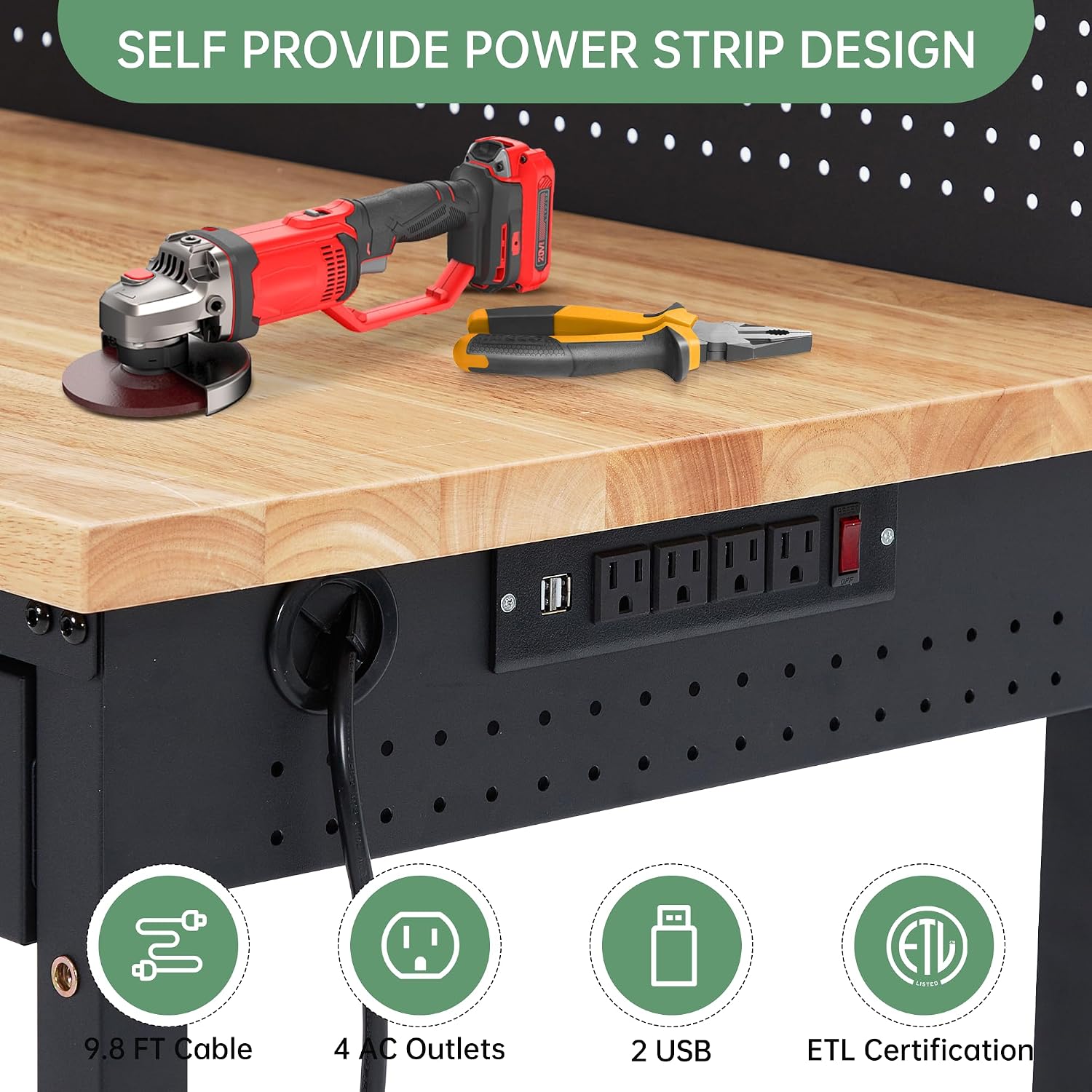 Tacleekii Banco da Lavoro Rego - Workshop Tools Bench recensione e prezzo