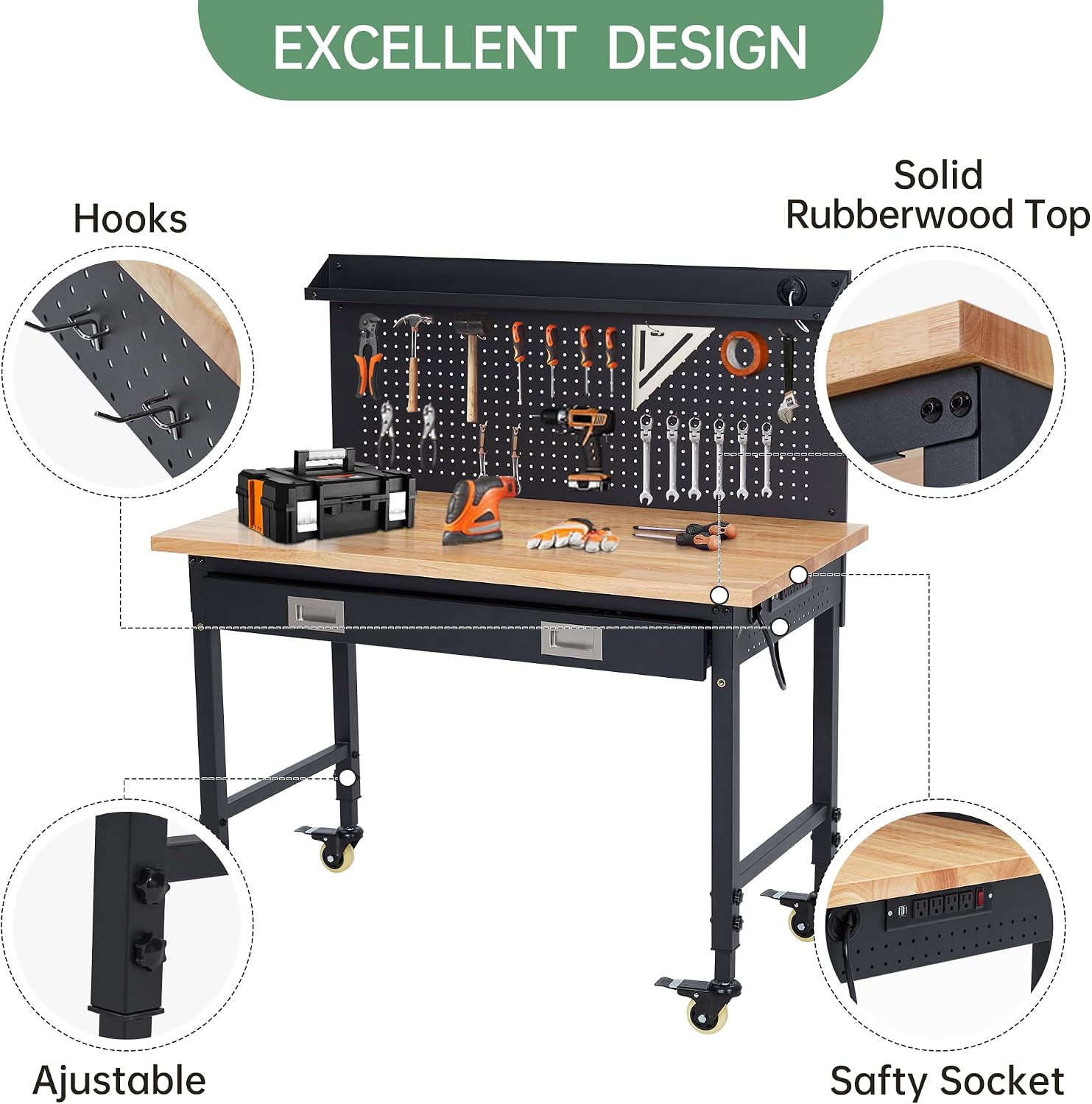 Tacleekii Banco da Lavoro Rego - Workshop Tools Bench recensione e prezzo