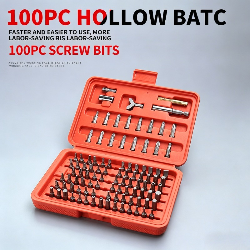 Set di 100 Punte per Cacciavit - Tools Use In The Workshop recensione e prezzo